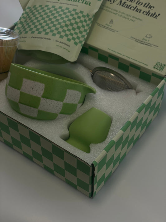 CheekyMatcha Box Set + 1 x 100g bag